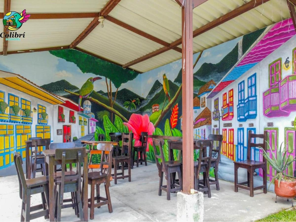 Ecohotel Colibri Salento Luna Park Exterior foto